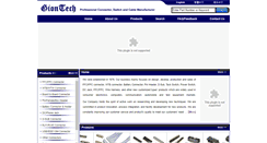 Desktop Screenshot of giontech.com